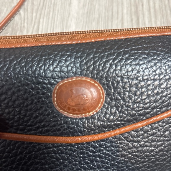 Dooney & Bourke Black and Tan Crossbody Bag - Picture 6 of 7